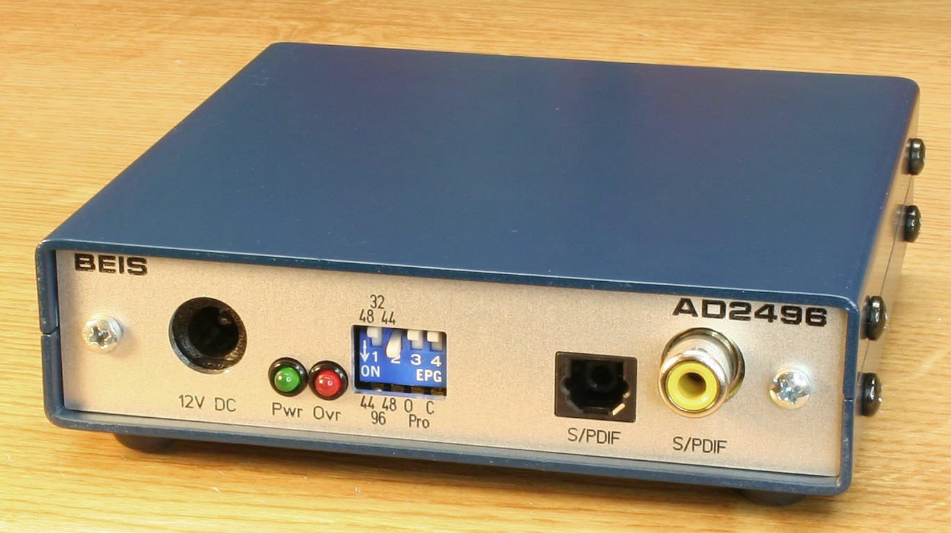 24 Bit 96 Khz Audio Analog To Digital Converter Ad2496